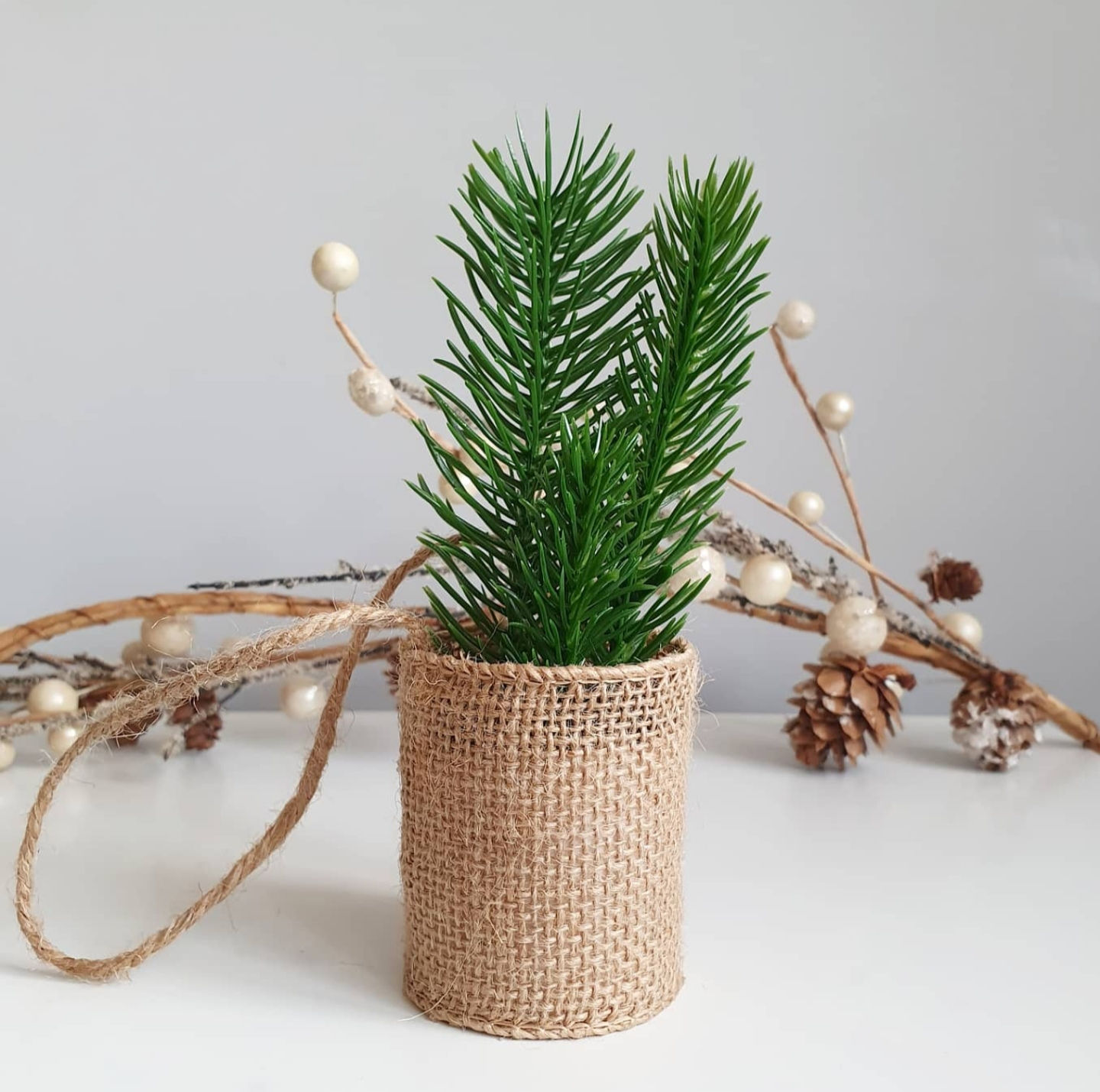 Mini Faux Fir Tree