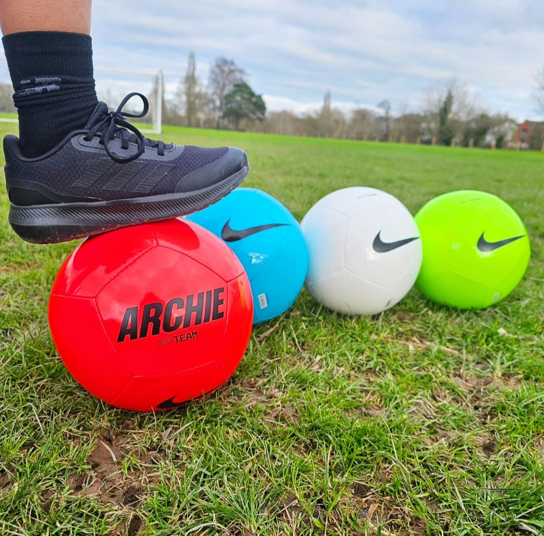 Personalised Football Trophy with Stand