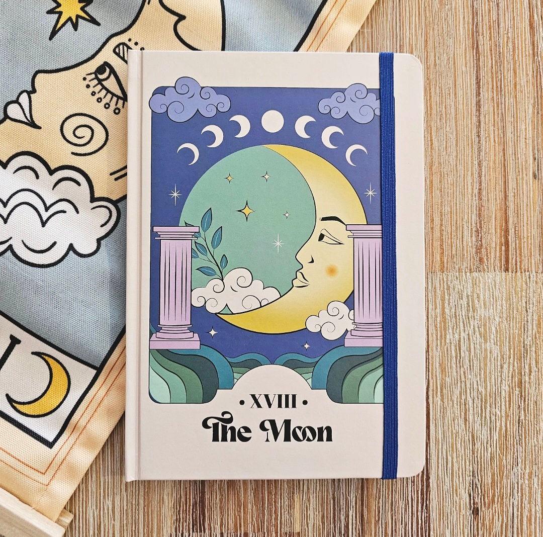 The Moon A5 Lined Notebook