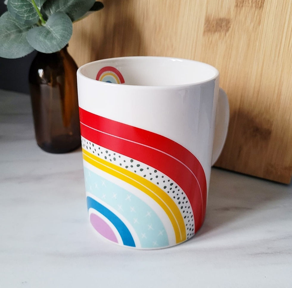 Thumbnail: Ceramic Rainbow Mug
