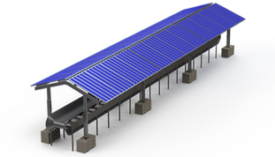Graphic Conveyor belt PV