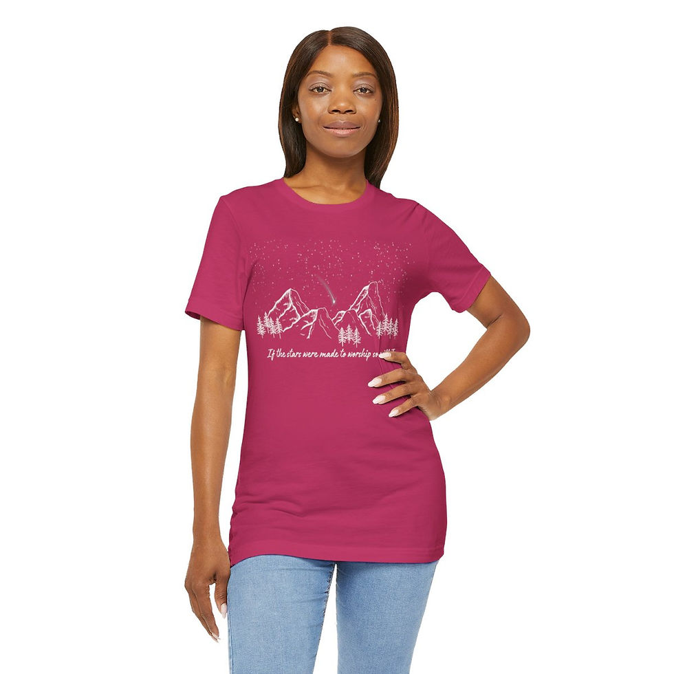 Thumbnail: Unisex Jersey Short Sleeve Tee
