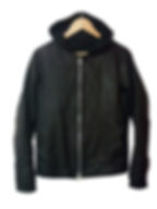 HOODED SIGLE JACKET