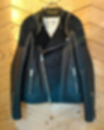 LANFORD BLACK COWHIDE
