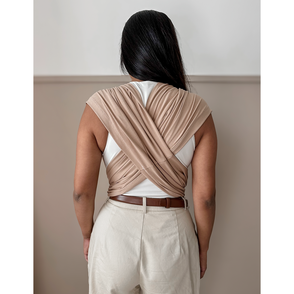 תמונה ממוזערת: מנשא רצועות ללא קשירה • שוקו נוגט