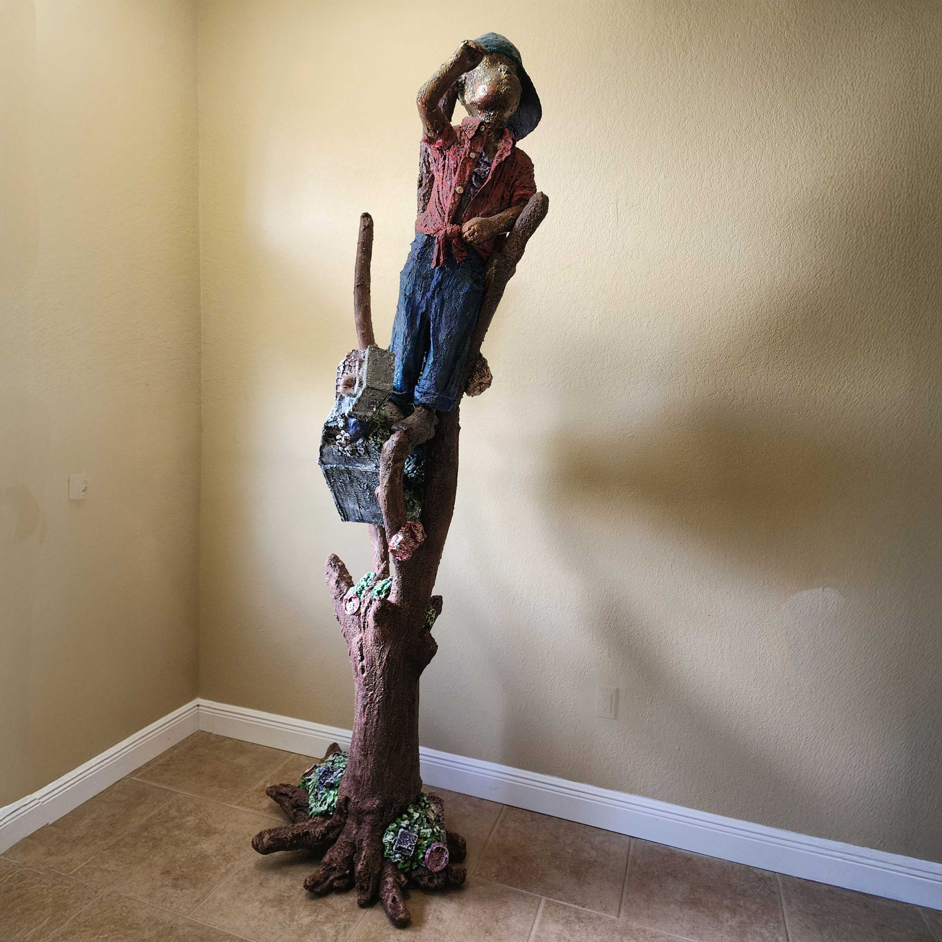 DriftWood TreeHouse - 1995 - 98"×38"×23"