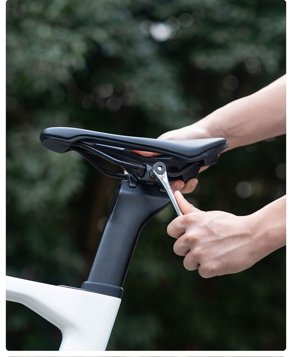 Thumbnail: ROCKBROS Portable Bike Ratchet Tool Kit – Multi-Bit Bicycle Repair