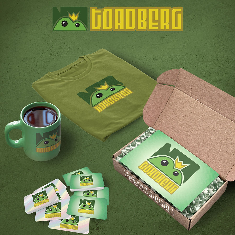 Branding Example - Toadberg Brand