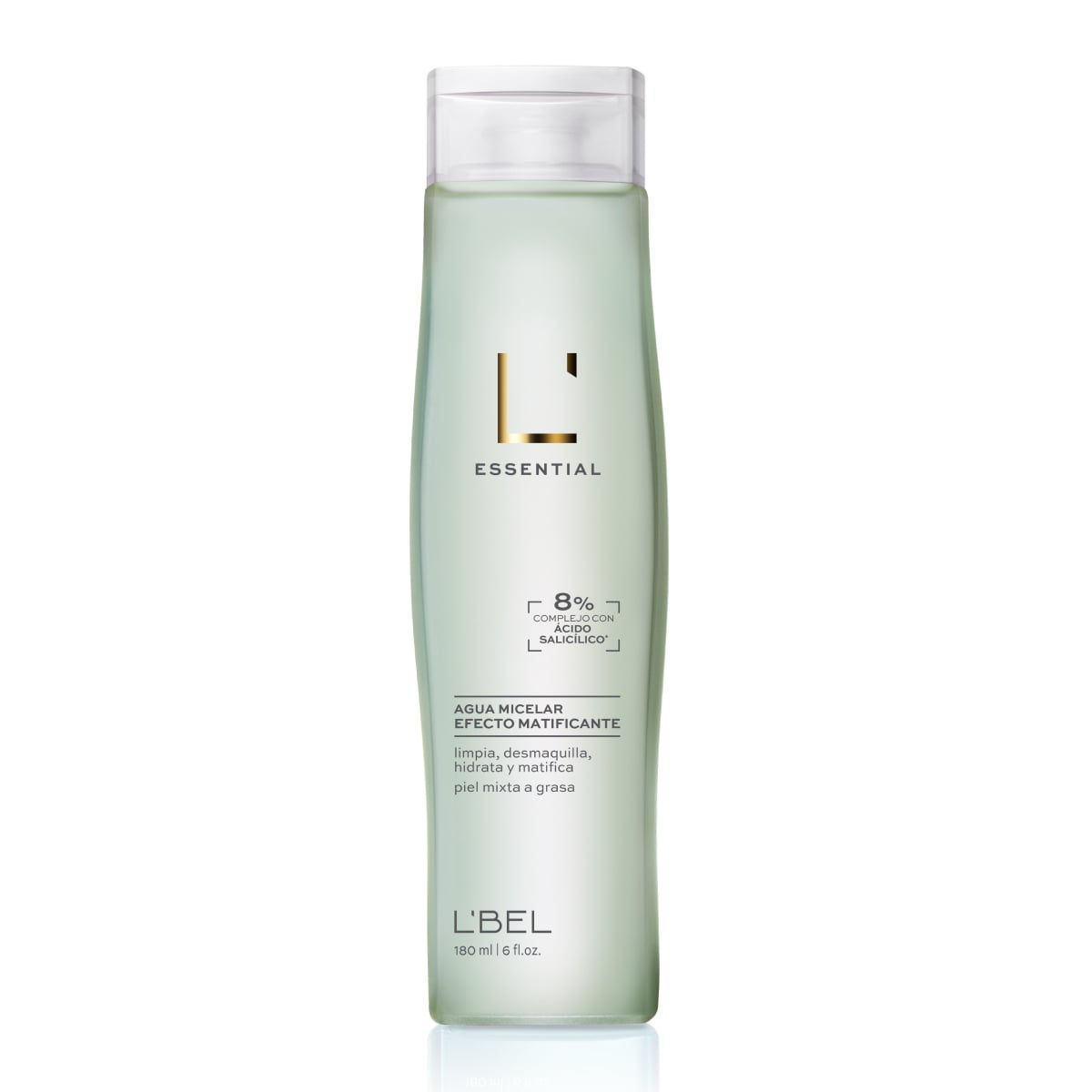 Lbel Essential Agua Micelar Efecto Matificante 180 ml.