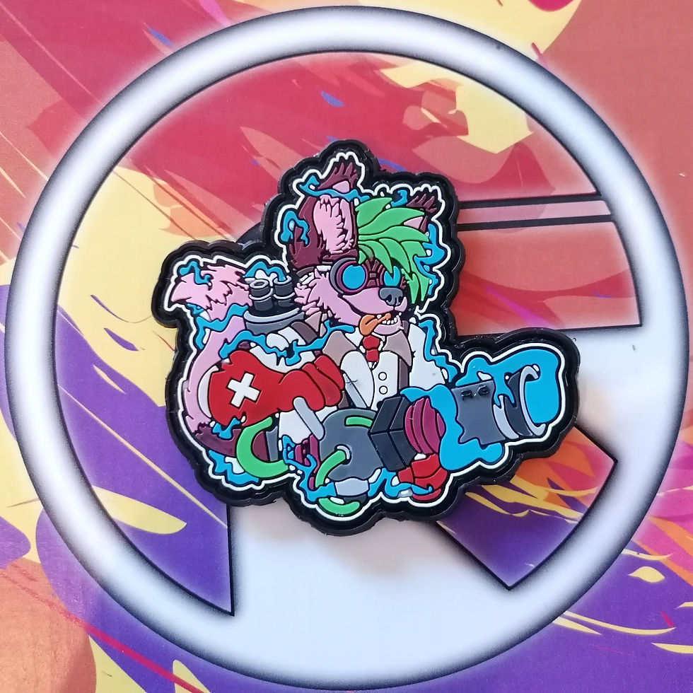 patch pvc-médic-tf2-teamfortress2-furry-ryu graph