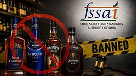 FSSAI bans major liquor brands for using artificial flavouring