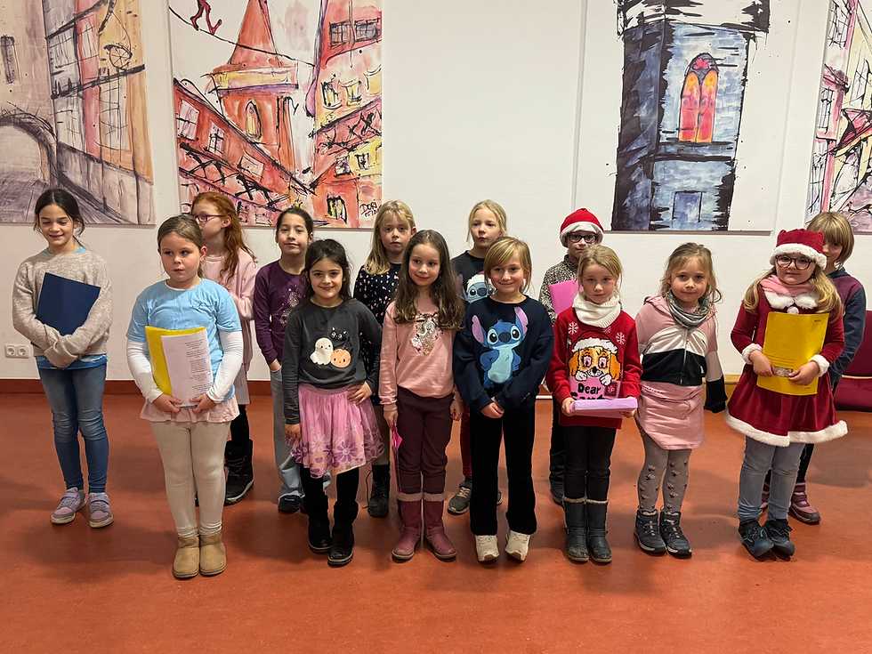 IMAGO Ausstellungseröffnung mit unserem Kinderchor