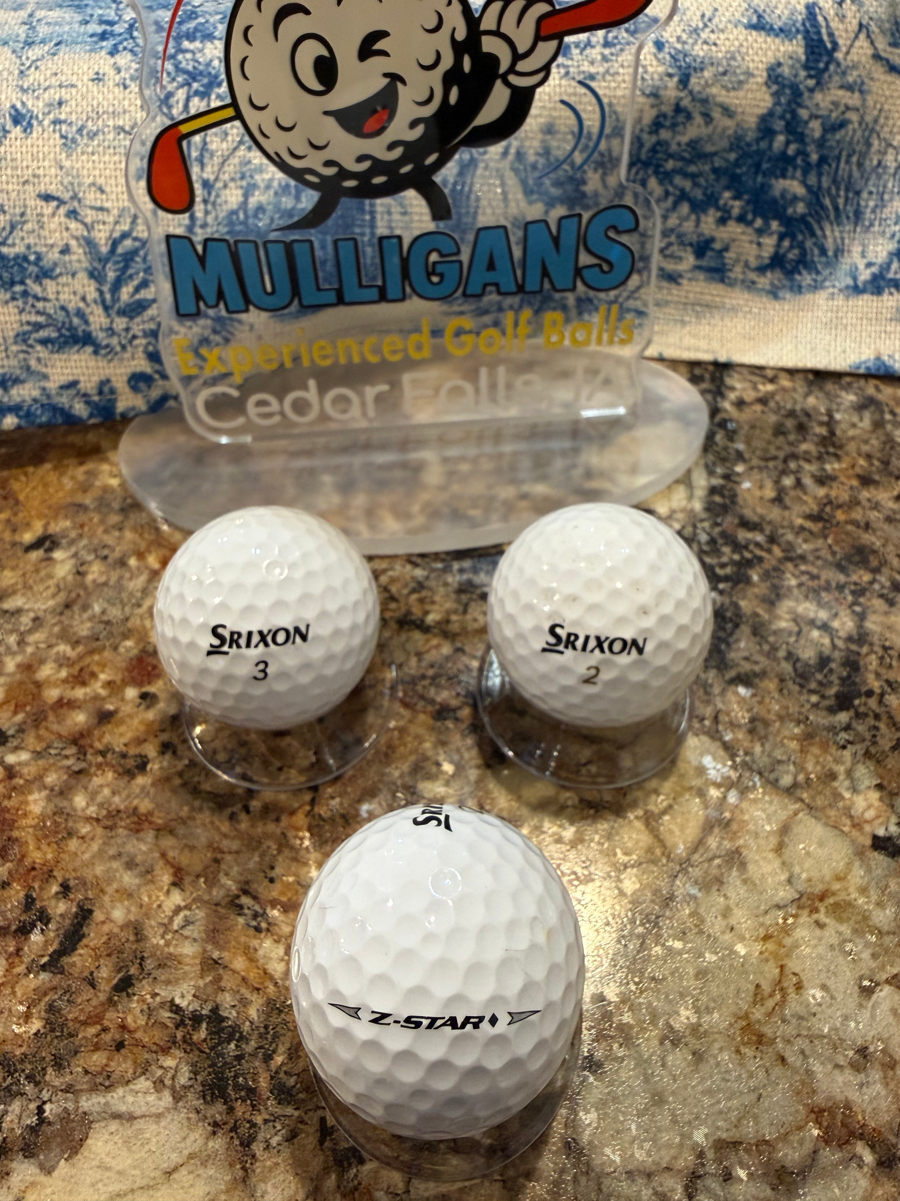 Srixon Z-Star Golf Balls - QTY: 1 Dozen Balls Mix