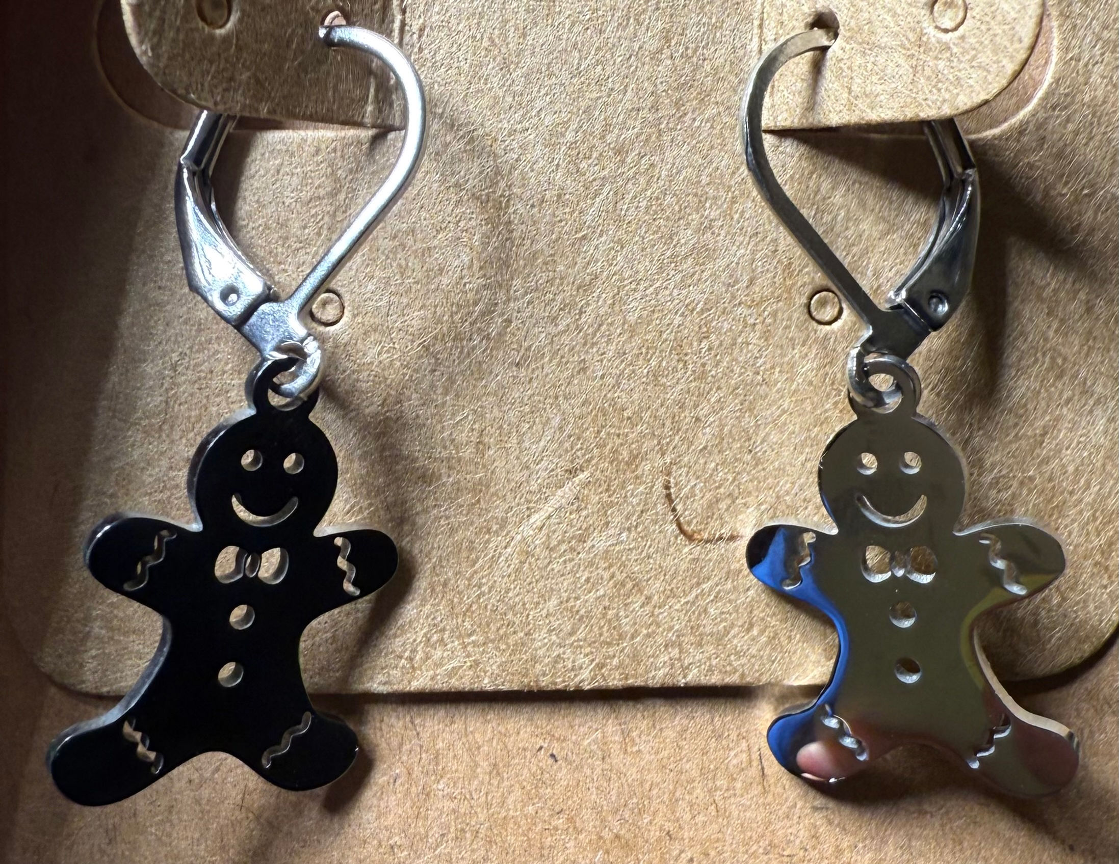 Gingerbread earrings