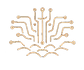 Gold pixel logo