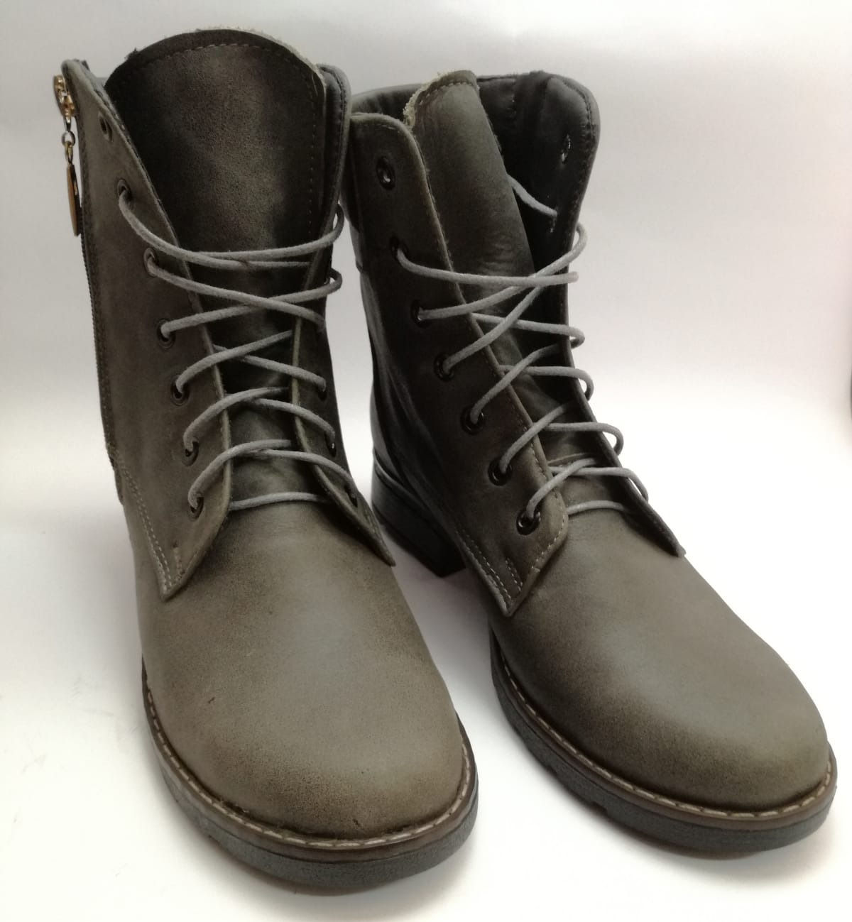 Botines de cordón para mujer