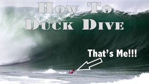 Duck Diving Bigger Waves Explained