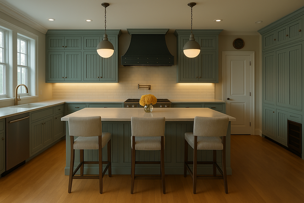 Cabinet Refacing project with nuDoors on Existing Kitchen
