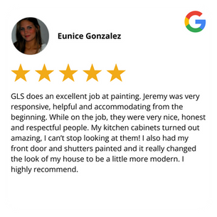 Eunice Gonzalez- Google Review for GLS Painters