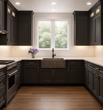 Kitchen Transformation after nuDoors Cabinet Refacing