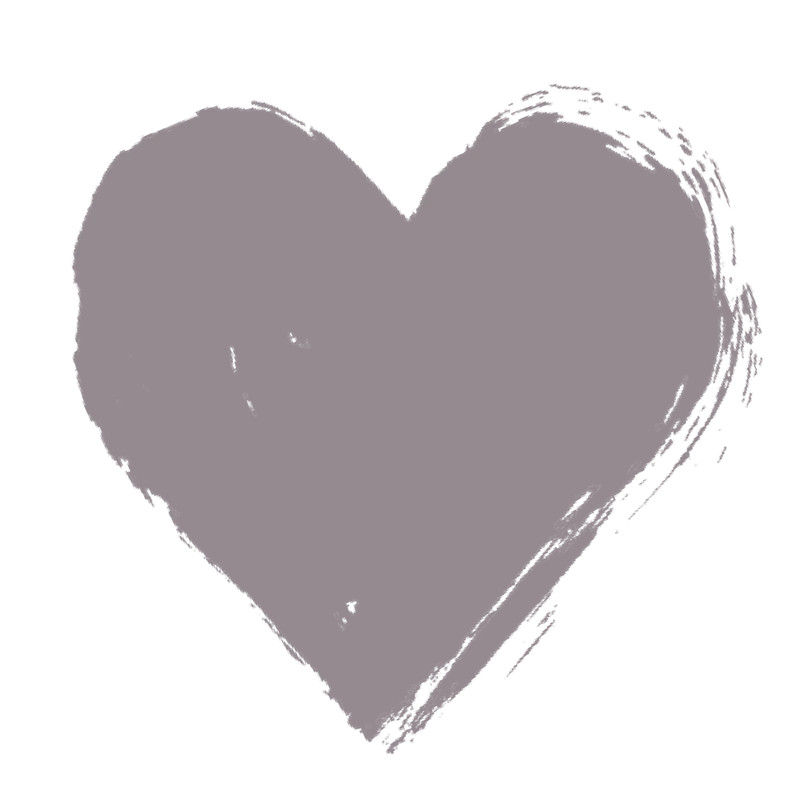 Heart swatch of Frenchic Velvet Crush Trim Paint