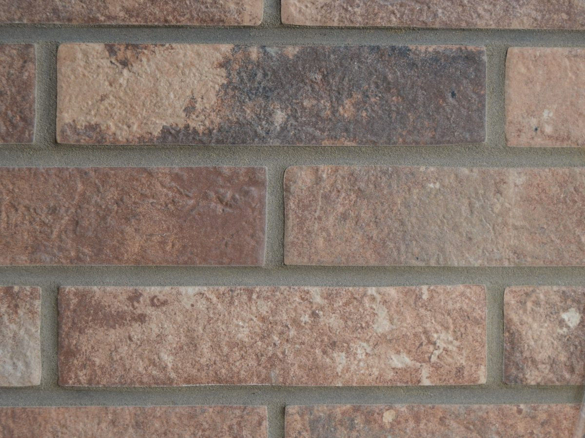 Capital Sunset Red stove chamber brick texture.