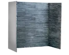 Capital Charcoal Grey Waterfall Stove Chamber