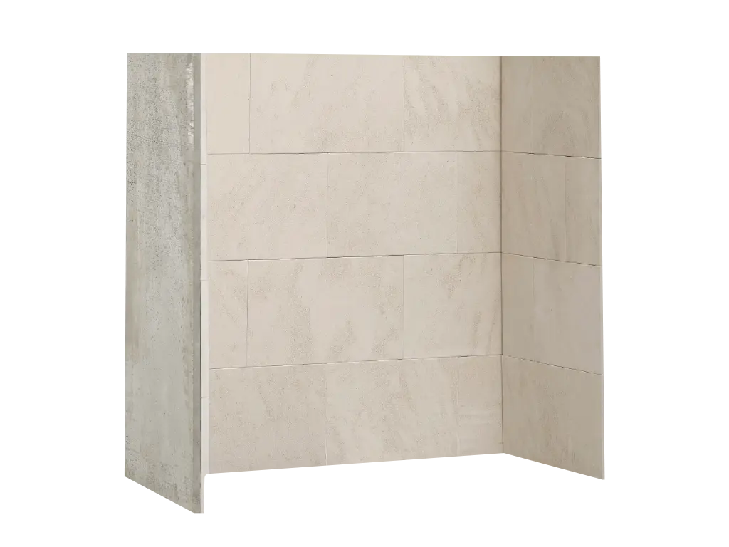 Capital Corinthian stone stove chamber lining