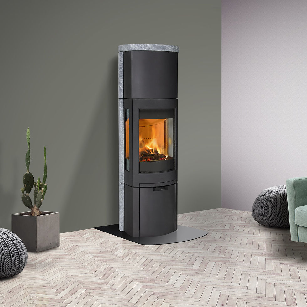 Jotul F377 Advance High Top soapstone woodburning stove