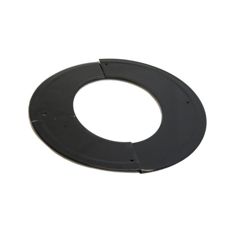 Gloss black 45 degree angled ceiling trim ring