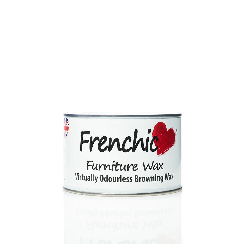 Tin of Frenchic Browning Wax for furniture.