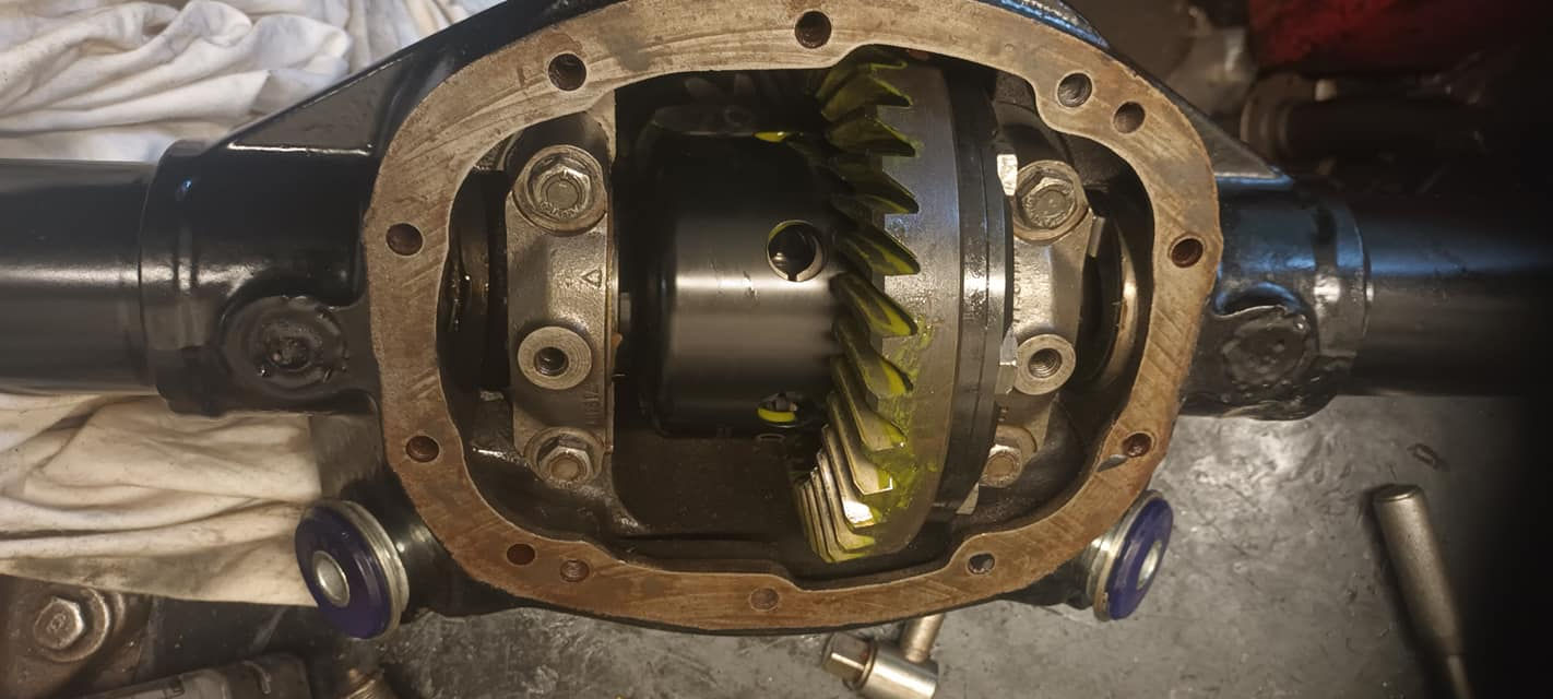 Axle repairs