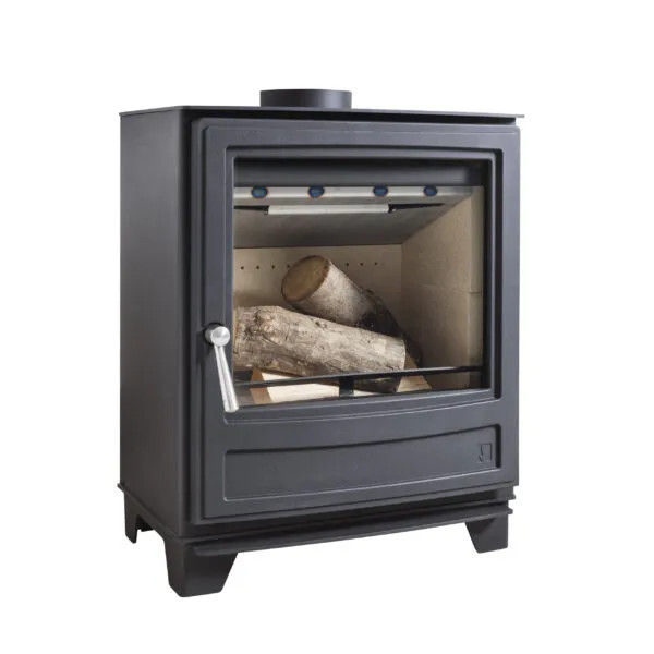 Arada Ecoburn 7 (S3) multi fuel 7kW stove with wooden logs