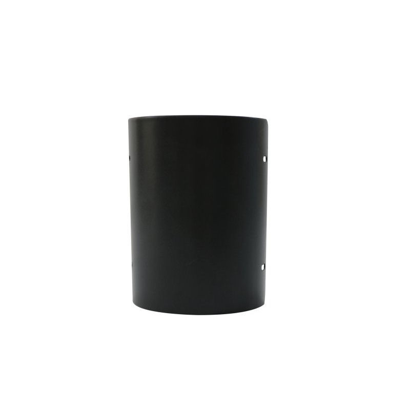 Matt black vitreous enamel swept door MK4 flue pipe.