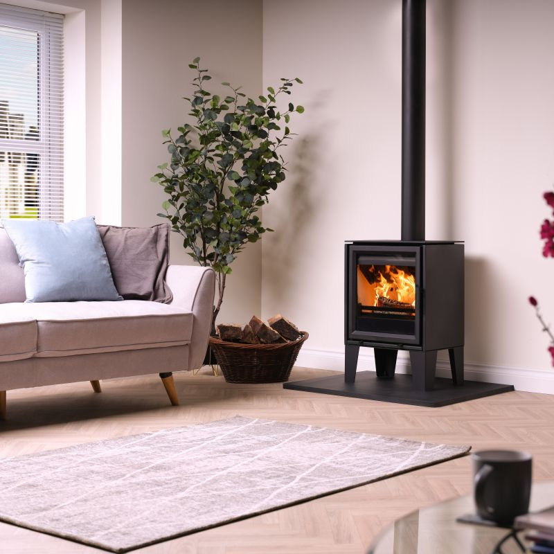 Charlton & Jenrick Fireline Ecostar 5kW multi fuel stove