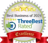Best Business of 2024 Three Best Rated Logo