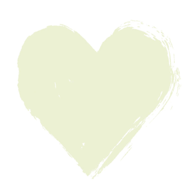 Heart swatch of Frenchic On a Whim Trim Paint