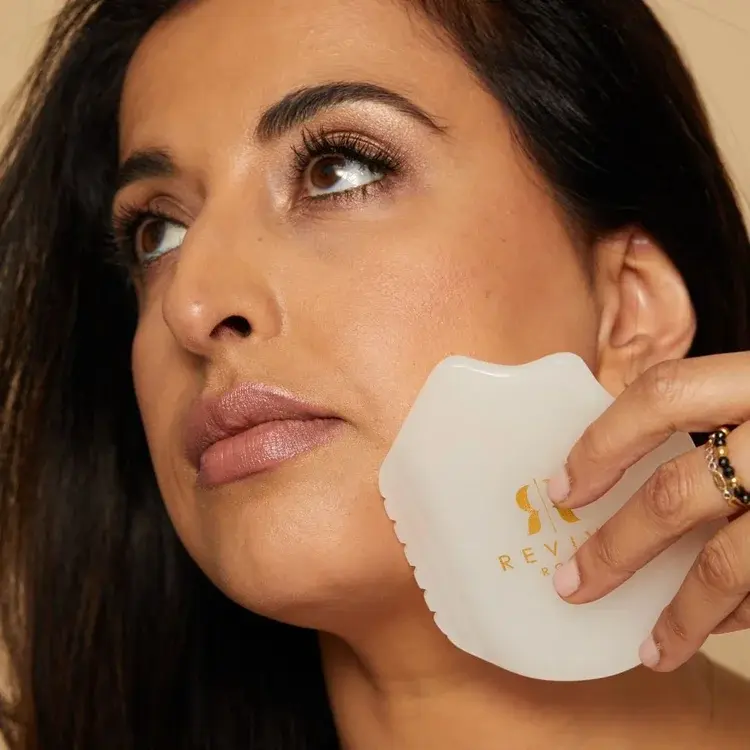 Thumbnail: White Jade Gua Sha Tool