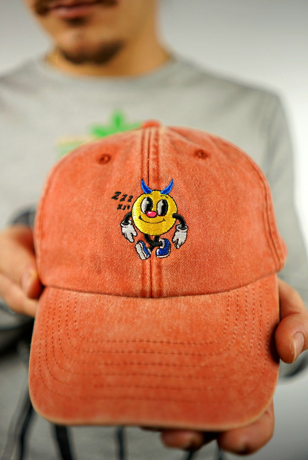 Ruff Brothers Basecap mit Sticklogo "Happy Sunny Boy"