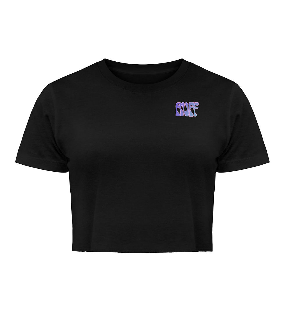 Miniaturbild: Ruff Brothers Crop Top "PIXEL LOVE"