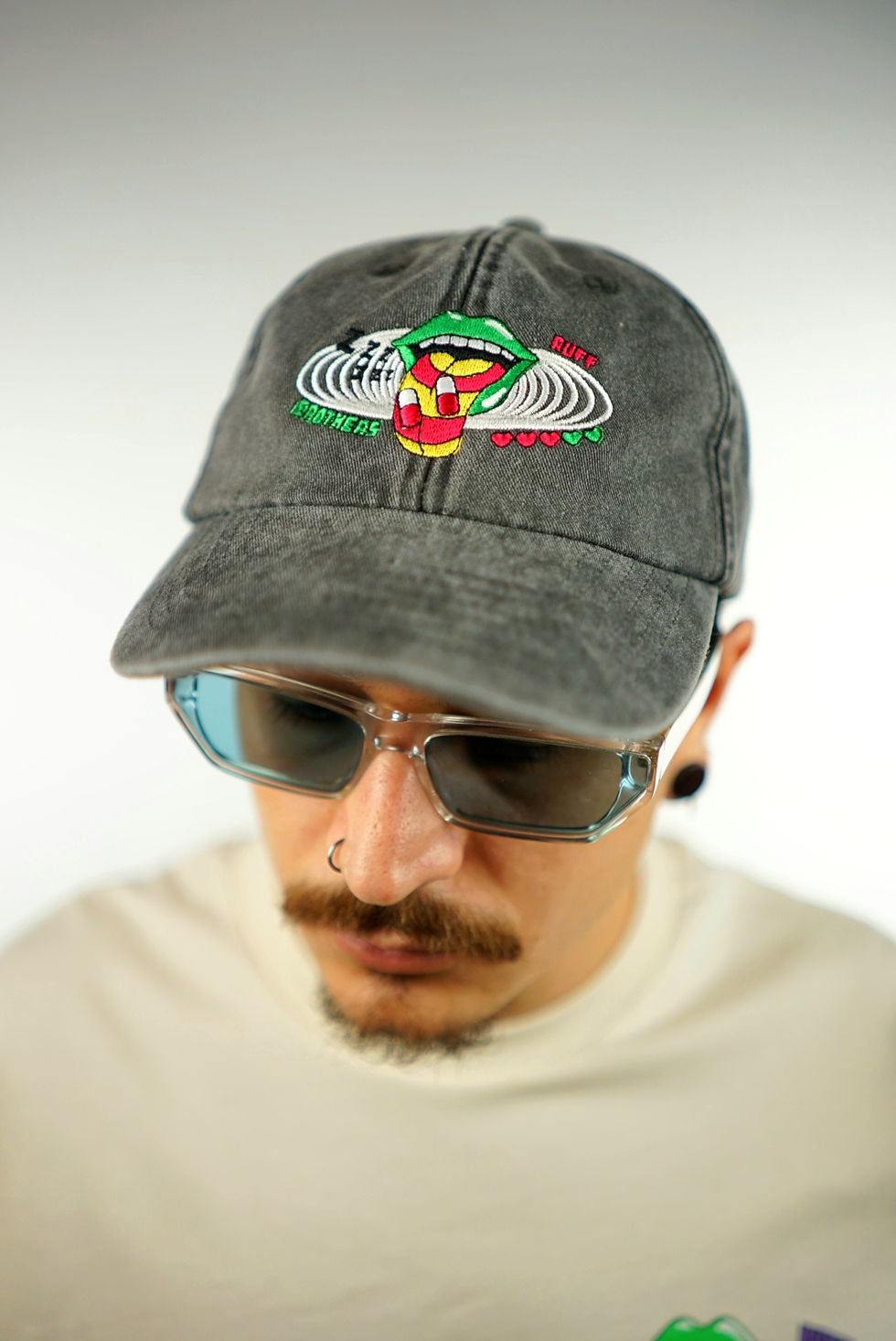 Ruff Brothers Basecap mit Sticklogo "TASTY"