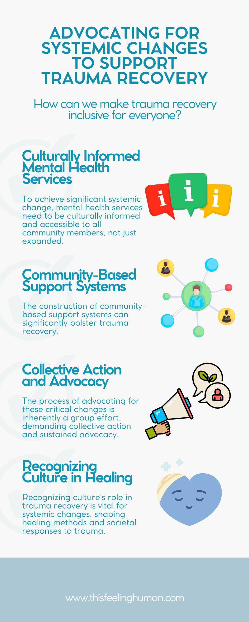 Systemic Changes to Support Trauma Recovery