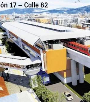 Sale a la luz la propuesta oficial para construir el Metro hasta la calle 100