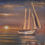 Thumbnail: Golden Sails - Original Acrylic Painting