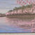 Thumbnail: Cherry Blossoms Original painting on canvas, Spring Landscape painting