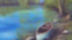 Thumbnail: Shenandoah River Kayak Original Acrylic Painting