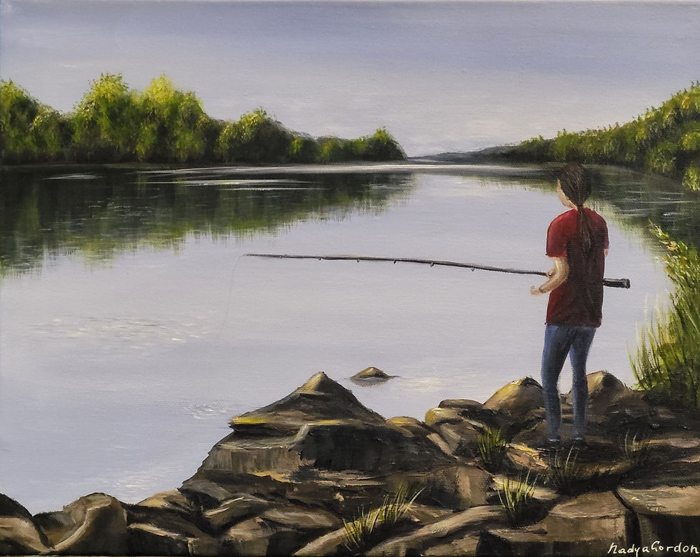 Thumbnail: Fishing on the River 