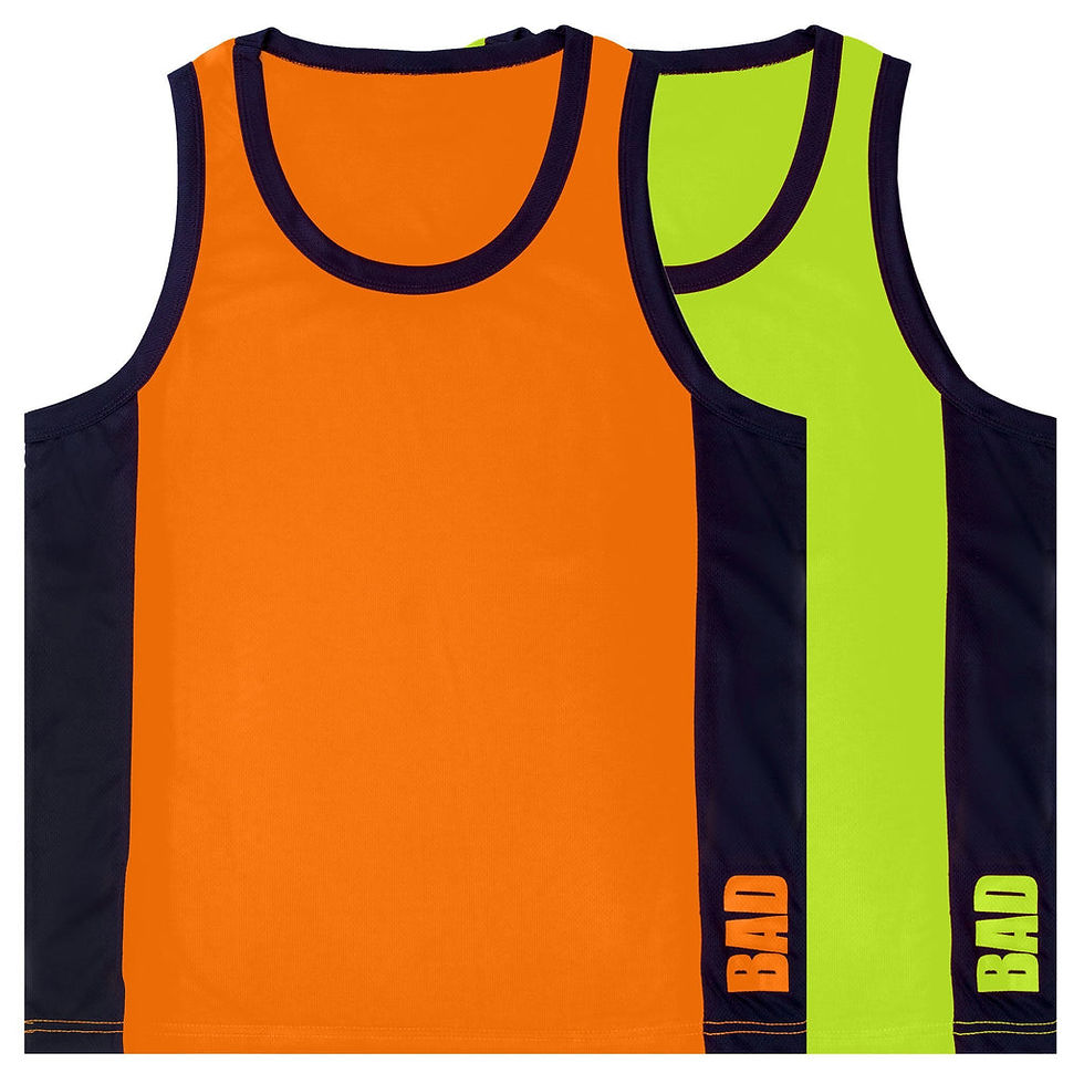 BAD® Hi Vis Singlet