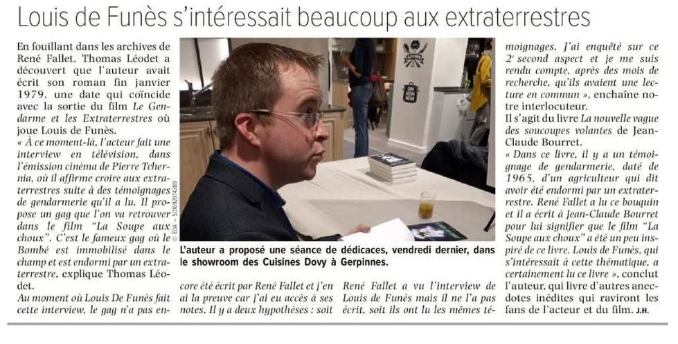 Article de l'Avenir