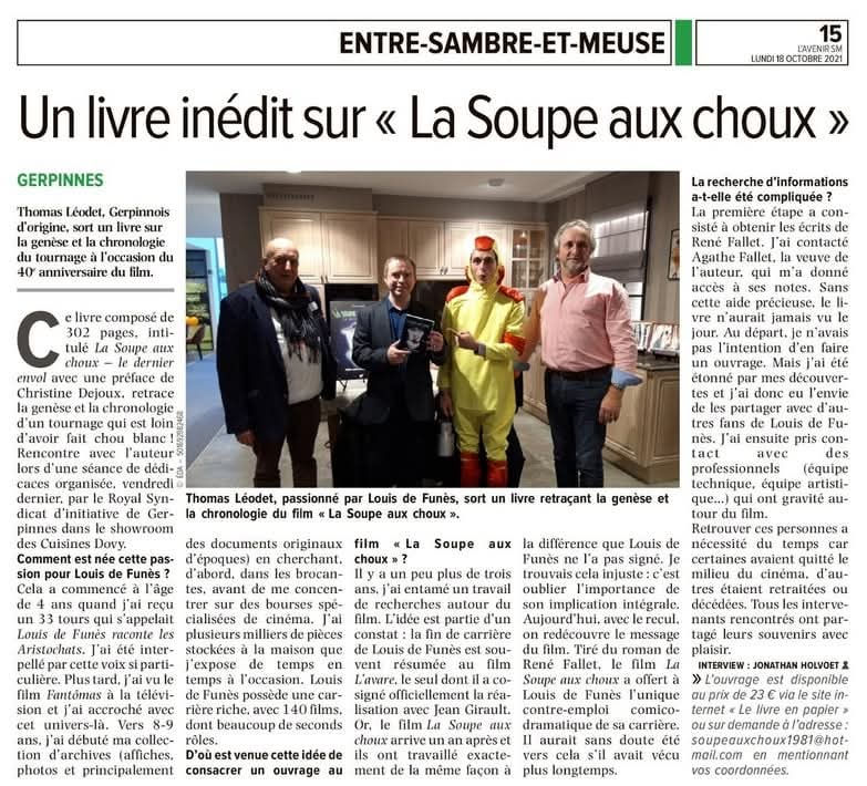 Article de l'Avenir